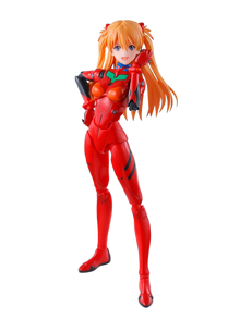 Neon Genesis Evangelion S.H.Figuarts Action Figure Asuka Shikigami Langley 14 cm - Bandai Tamashii Nations Action Figures