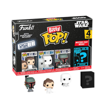 Star Wars Bitty POP! Vinyl Figure 4-Pack Leia 2,5 cm - Funko Mini Figures, Pop! Figures