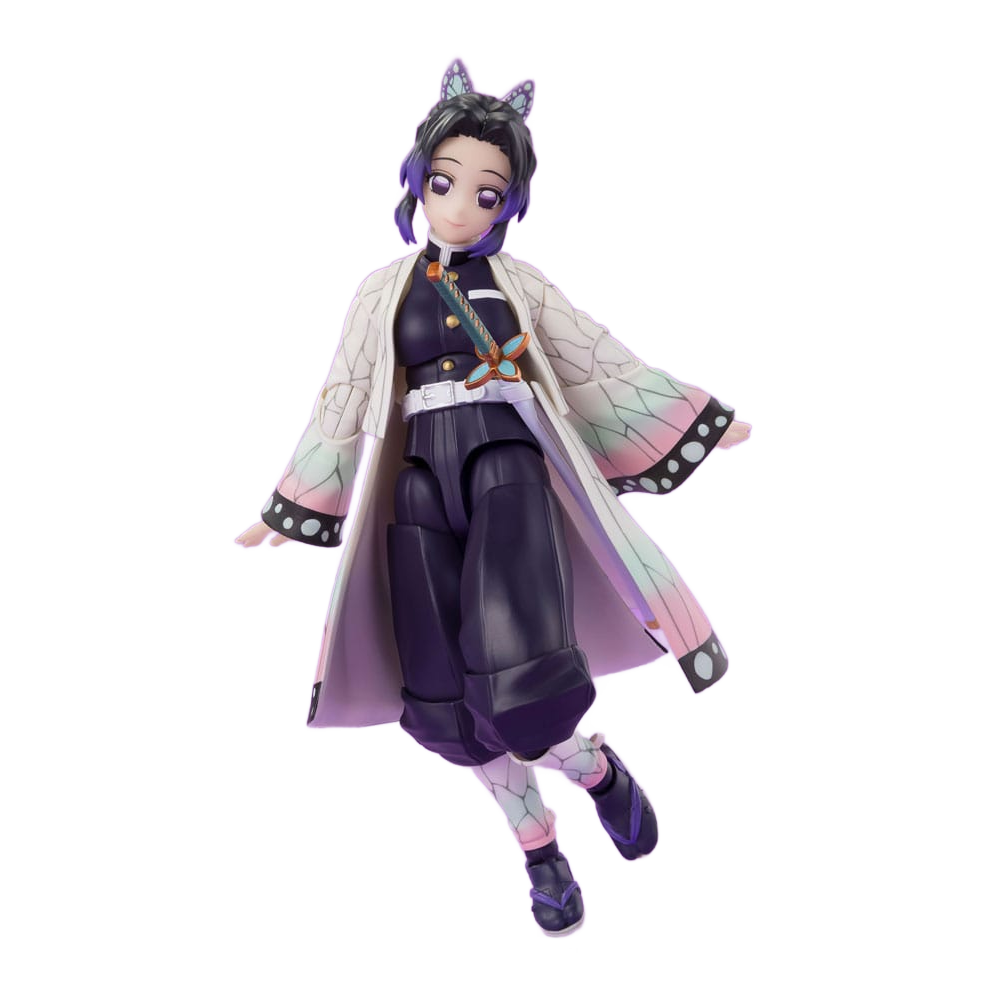 Demon Slayer: Kimetsu no Yaiba S.H.Figuarts Action Figure Shinobu Kocho 13 cm - Bandai Tamashii Nations Action Figures