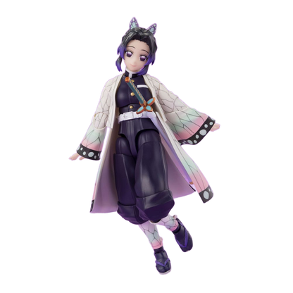 Demon Slayer: Kimetsu no Yaiba S.H.Figuarts Action Figure Shinobu Kocho 13 cm - Bandai Tamashii Nations Action Figures