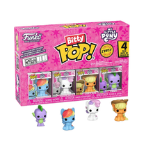 My Little Pony Bitty POP! Vinyl Figure 4-Pack Rainbow Dash 2,5 cm - Funko Mini Figures, Pop! Figures
