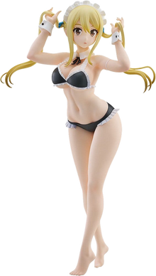 Fairy Tail 100 Years Quest Beach Queens Pop Up Parade PVC Statue Lucy Heartfilia: Virgo Form Swimsuit Ver. L Size 23 cm - Good Smile Company Statues