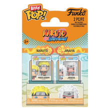 Naruto Bitty POP! Vinyl Figures 2-Pack Naruto & Jiraiya 2 cm - Funko Mini Figures