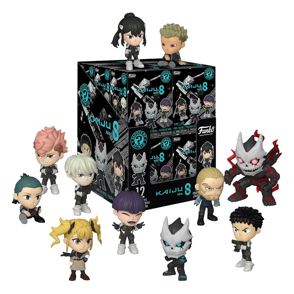 Kaiju No. 8 Mini Figures 5 cm Display (12) - Funko Blind Boxes, Mini Figures & Capsule Toys