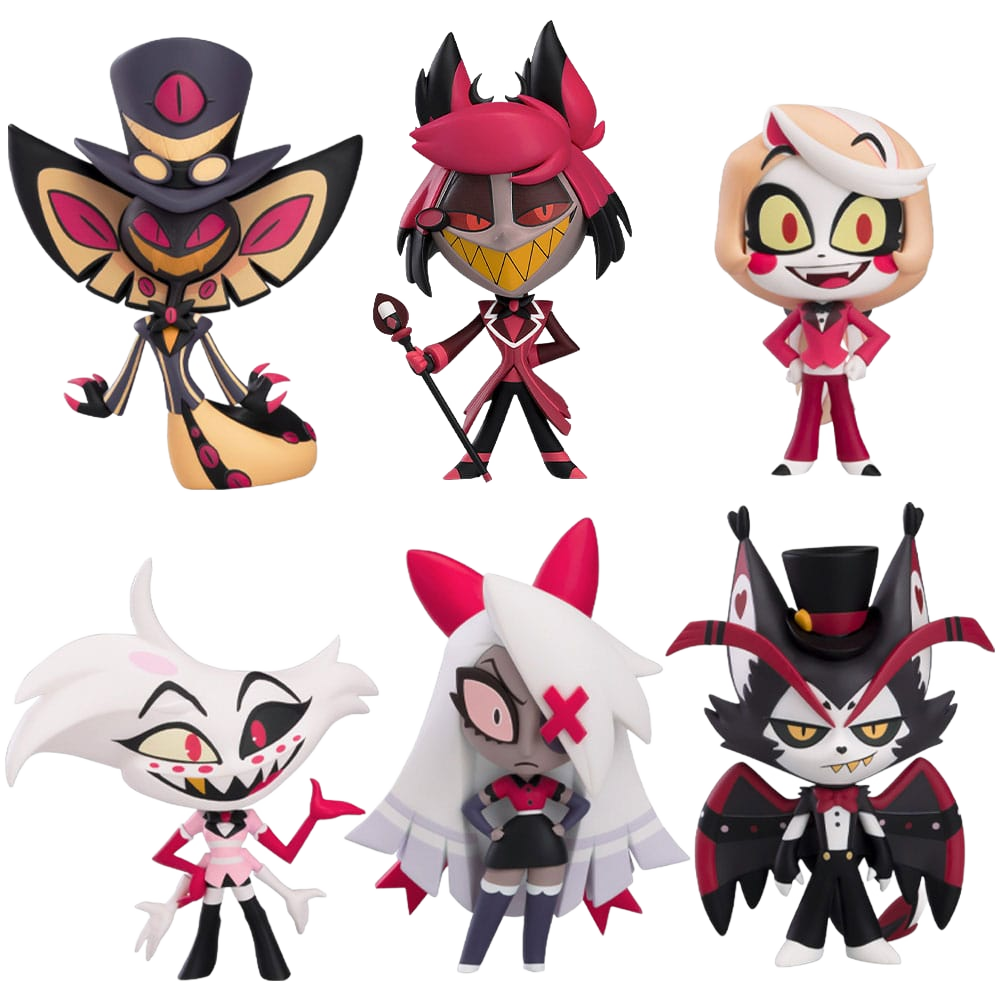 Hazbin Hotel PVC Figures 8 cm Blind Box Assortment 6 - Good Smile Company Statues, Blind Boxes