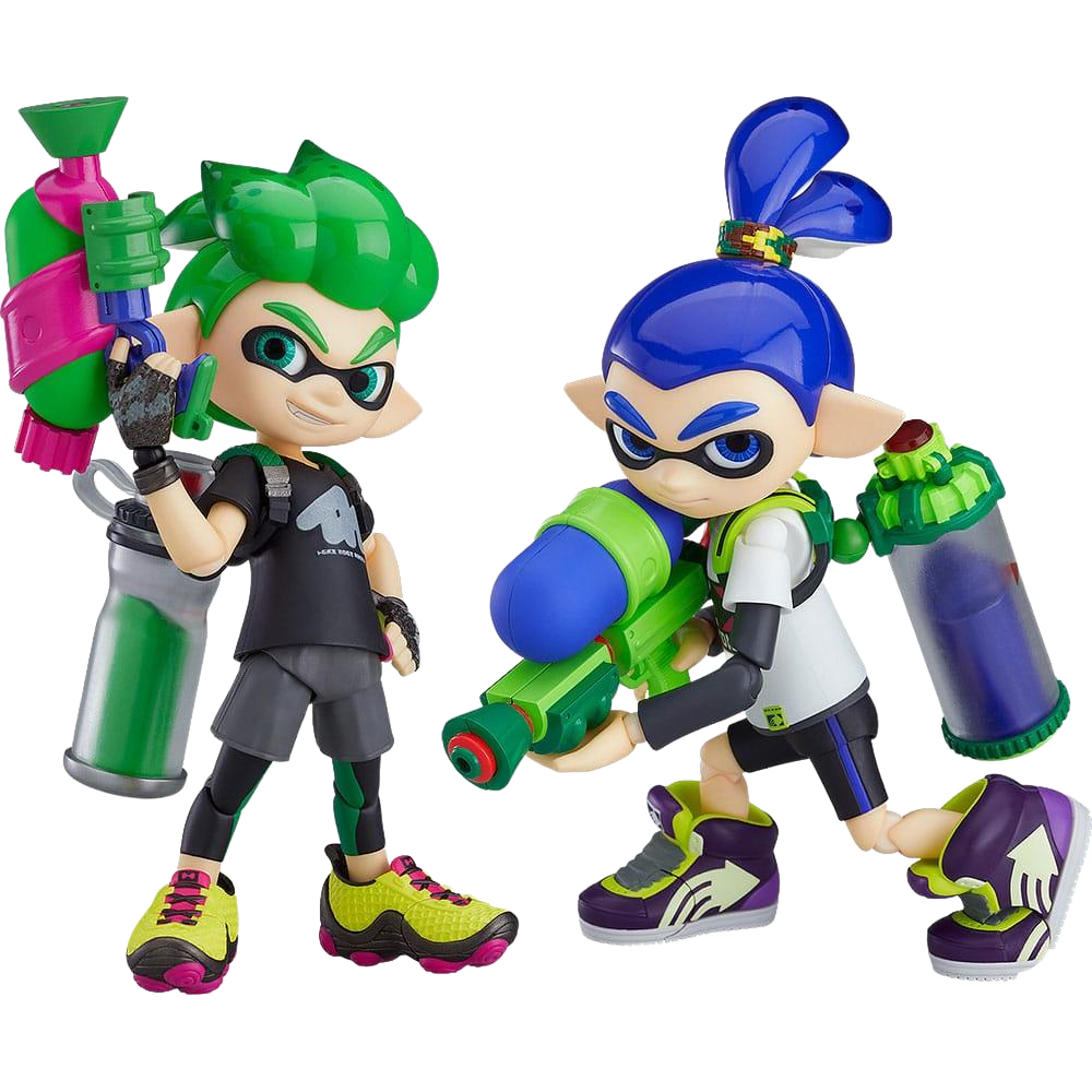 Splatoon/Splatoon 2 Figma Action Figure Splatoon Boy DX Edition - Good Smile Company Action Figures