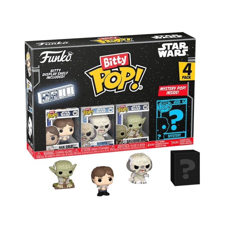 Star Wars Bitty POP! Vinyl Figure 4-Pack Han 2,5 cm - Funko Pop! Figures