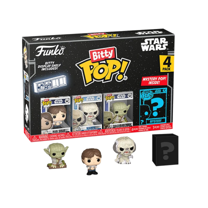 Star Wars Bitty POP! Vinyl Figure 4-Pack Han 2,5 cm - Funko Pop! Figures