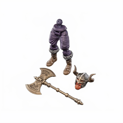 Mythic Legions Action Figure Accessory Barbarian - Four Horsemen Toy Design Action Figure Accessories
