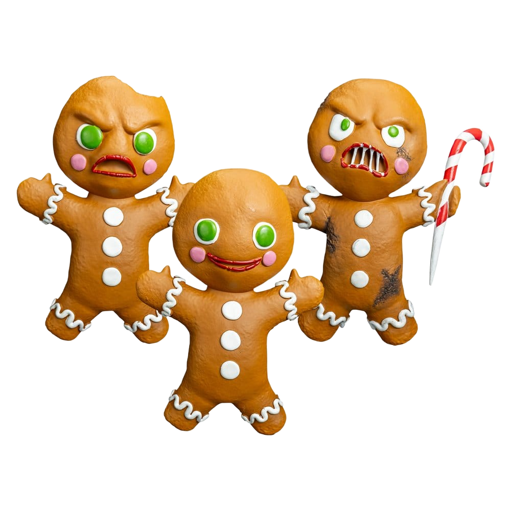 Krampus Prop Replicas 3-Pack Gingerbread Men - Trick Or Treat Studios Replicas