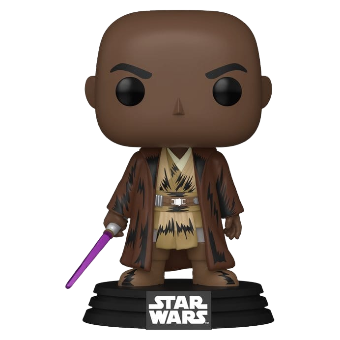 Star Wars: Mandalorian & Grogu POP! Vinyl Figure Mace Windu (Retro) - Funko Pop! Figures
