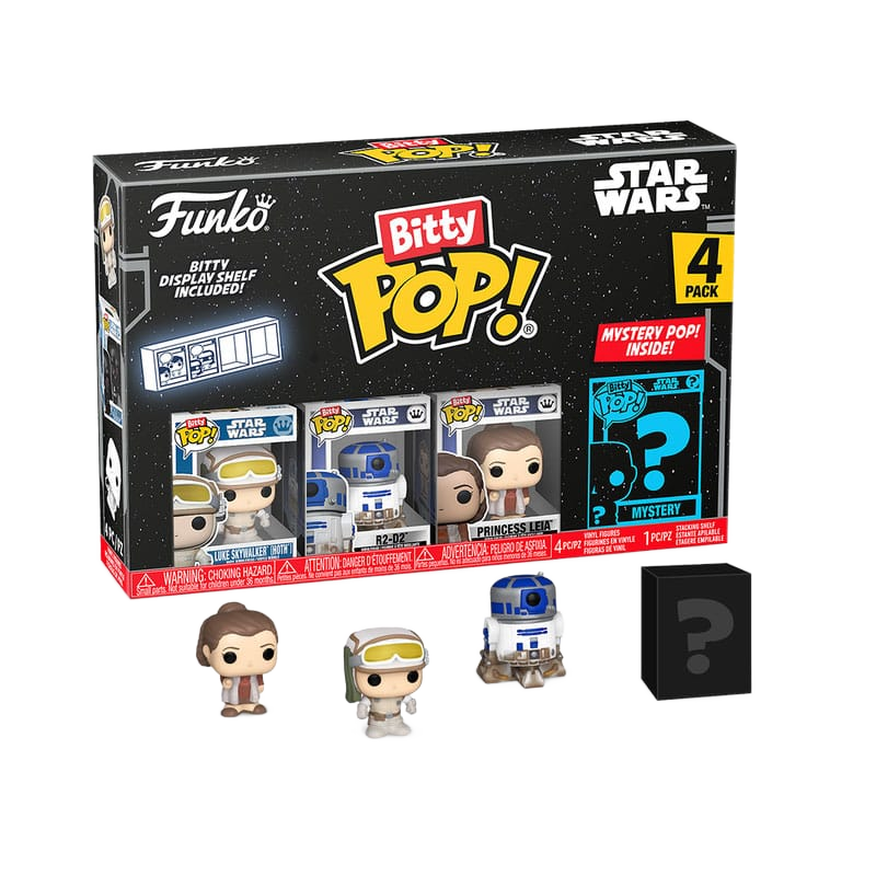 Star Wars Bitty POP! Vinyl Figure 4-Pack Luke 2,5 cm - Funko Pop! Figures