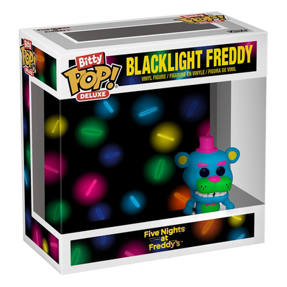 Five Nights at Freddy's Bitty POP! Deluxe Vinyl Figure Freddy w/Stage Display (12) 2,5 cm - Funko Mini Figures, Pop! Figures