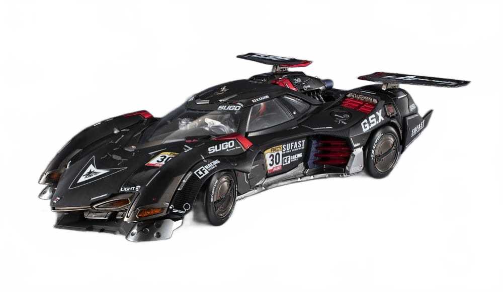 Future GPX Cyber Formula Variable Action Hi-SPEC United Vehicle Asurada G.S.X RS SIREN 26 cm - Megahouse Vehicles