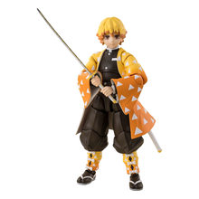 Demon Slayer: Kimetsu no Yaiba S.H.Figuarts Action Figure Zenitsu Agatsuma 14 cm - Bandai Tamashii Nations Action Figures