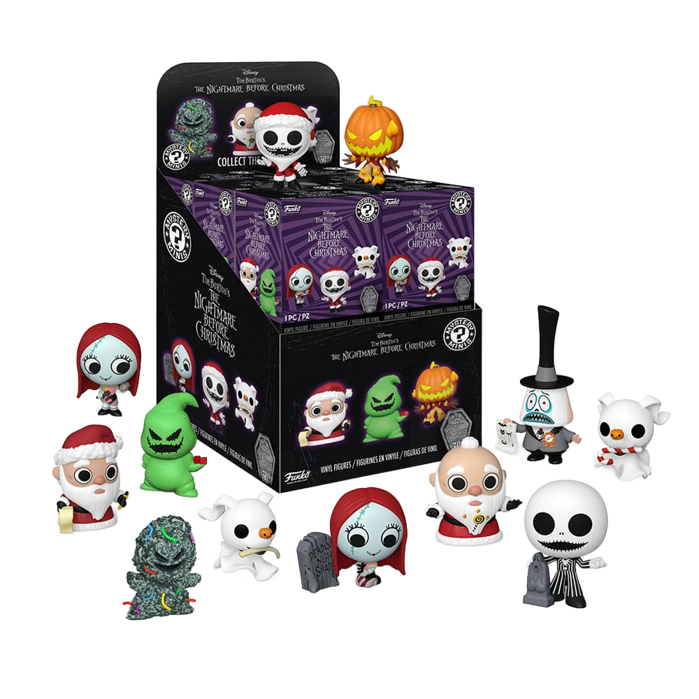 Nightmare before Christmas 30th Mystery Mini Figures 5 cm Display (12) - Funko Blind Boxes, Mini Figures & Capsule Toys