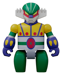 Steel Jeeg Brickroid Action Figure Steel Jeeg 5 cm - Good Smile Company Action Figures