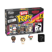 Stranger Things Bitty POP! Vinyl Figure 4-Pack Dustin 2,5 cm - Funko Mini Figures, Pop! Figures