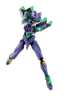 Evangelion: 3.0+1.0 Thrice Upon a Time Robot Spirits Action Figure Side EVA Evangelion Test Type-01 + Spear of Cassius Renewal Color Edition Reissue - Bandai Tamashii Nations Action Figures