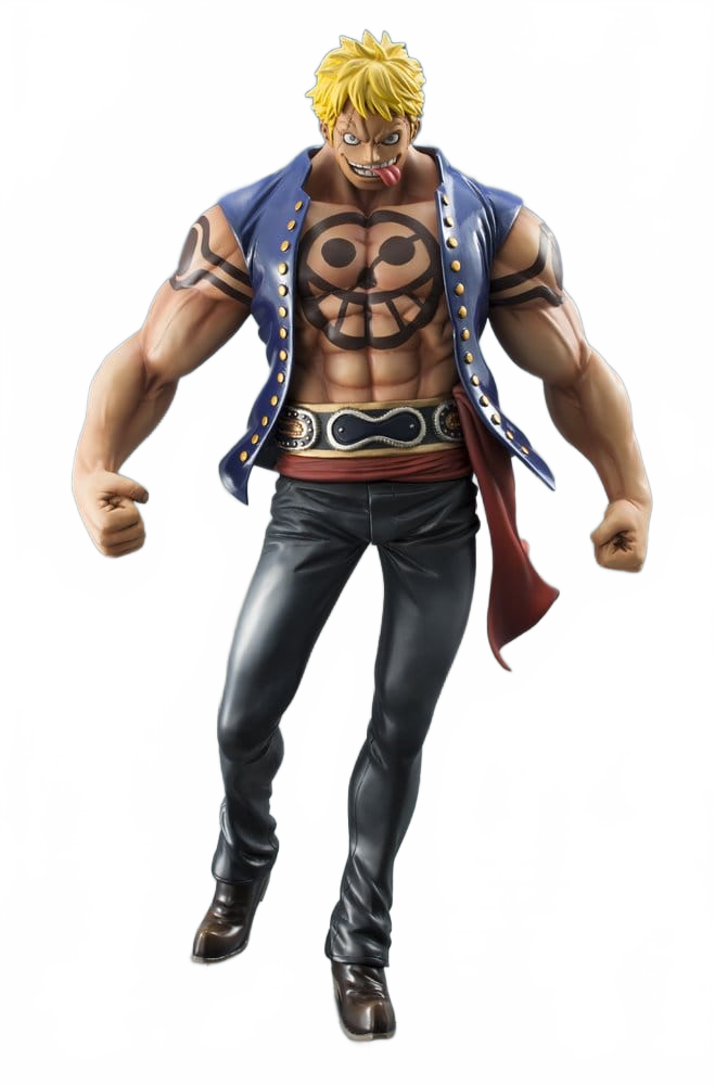 One Piece Portrait.Of.Pirates "Sailing Again" PVC Figure Bellamy the Hyena 25 cm (Limited Repeat) - Megahouse Statues