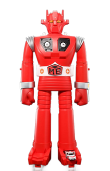 Super Robot Mach Baron Jumbo Machineder Action Figure Machbaron 60 cm - Bandai Tamashii Nations Action Figures