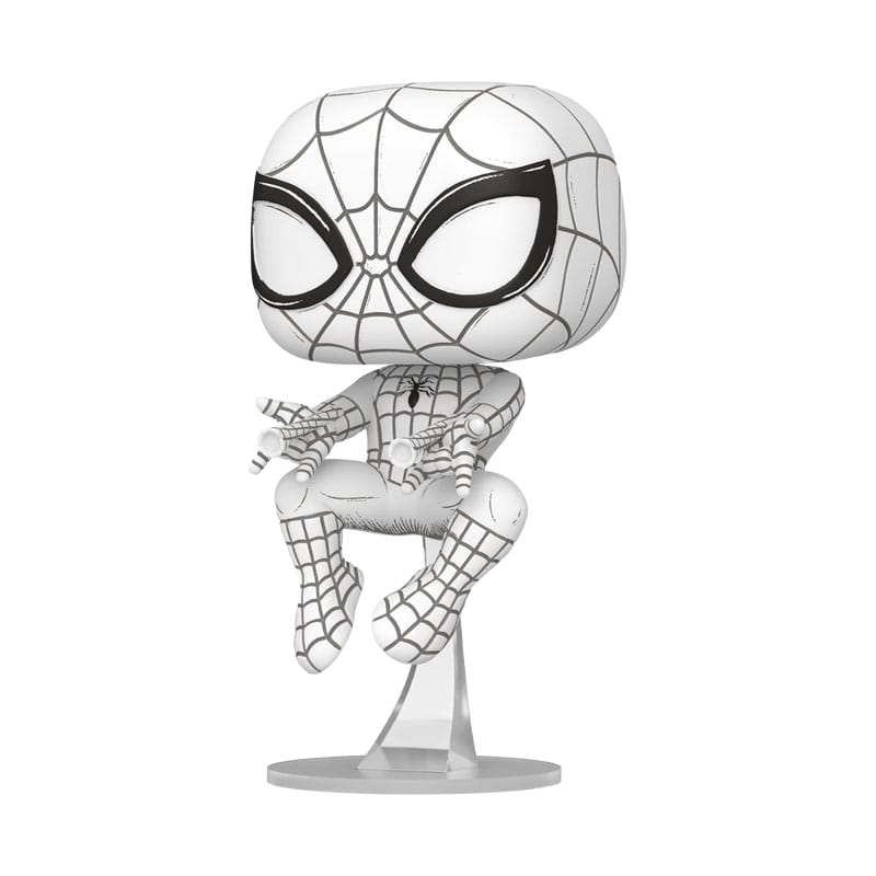 Marvel POP! Vinyl Figure Sketched - Spider-Man - Funko Pop! Figures