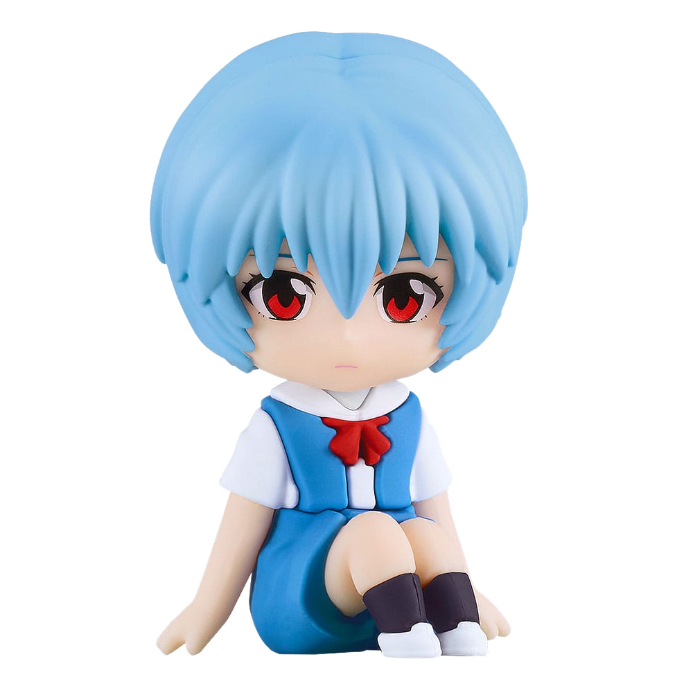 Rebuild of Evangelion Rubber Mascot Nendroid Plus Mini Figure Rei Ayanami 8 cm - Good Smile Company Mini Figures