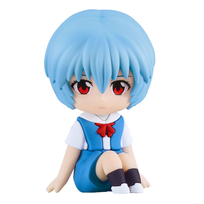 Rebuild of Evangelion Rubber Mascot Nendroid Plus Mini Figure Rei Ayanami 8 cm - Good Smile Company Mini Figures