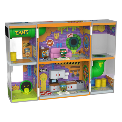 Teenage Mutant Ninja Turtles Bitty POP! Bitty Box Display with 2 Vinyl Figures Sewer Lair - Funko Pop! Figures