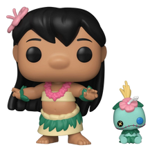 Lilo & Stitch POP! Vinyl Figure Hula Lilo with Scrump - Funko Pop! Figures