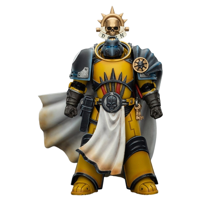 Warhammer Imperial Fists Action Figure Librarian Consulwith Force Axe and Bolt Pistol 12 cm - Joy Toy (CN) Action Figures