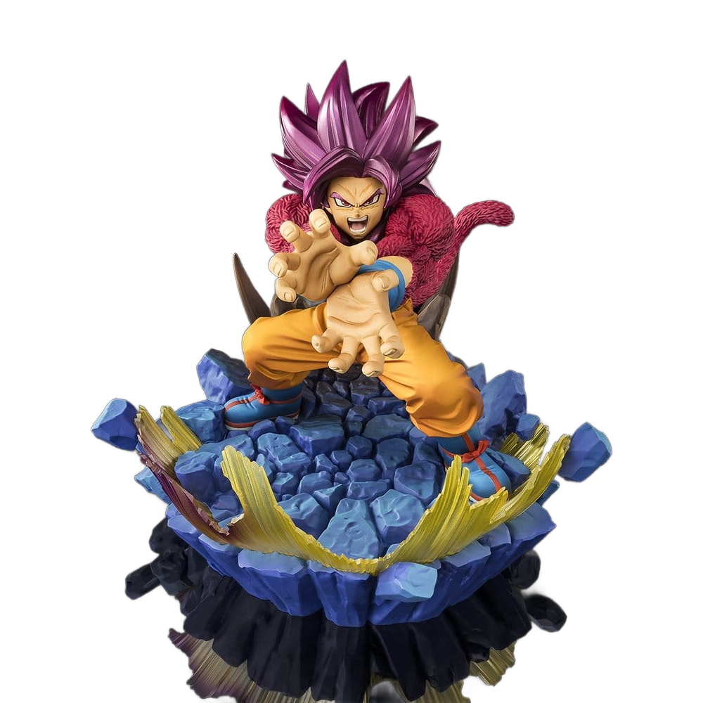 Dragon Ball Daima FiguartsZERO Extra Battle PVC Statue Marshall Super Saiyan 4 Son Goku Daima - Bandai Tamashii Nations Statues & Busts