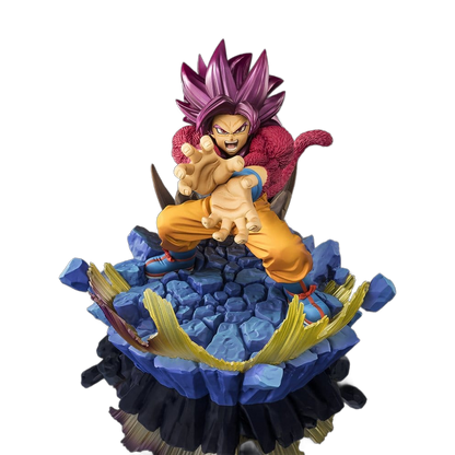Dragon Ball Daima FiguartsZERO Extra Battle PVC Statue Marshall Super Saiyan 4 Son Goku Daima - Bandai Tamashii Nations Statues & Busts