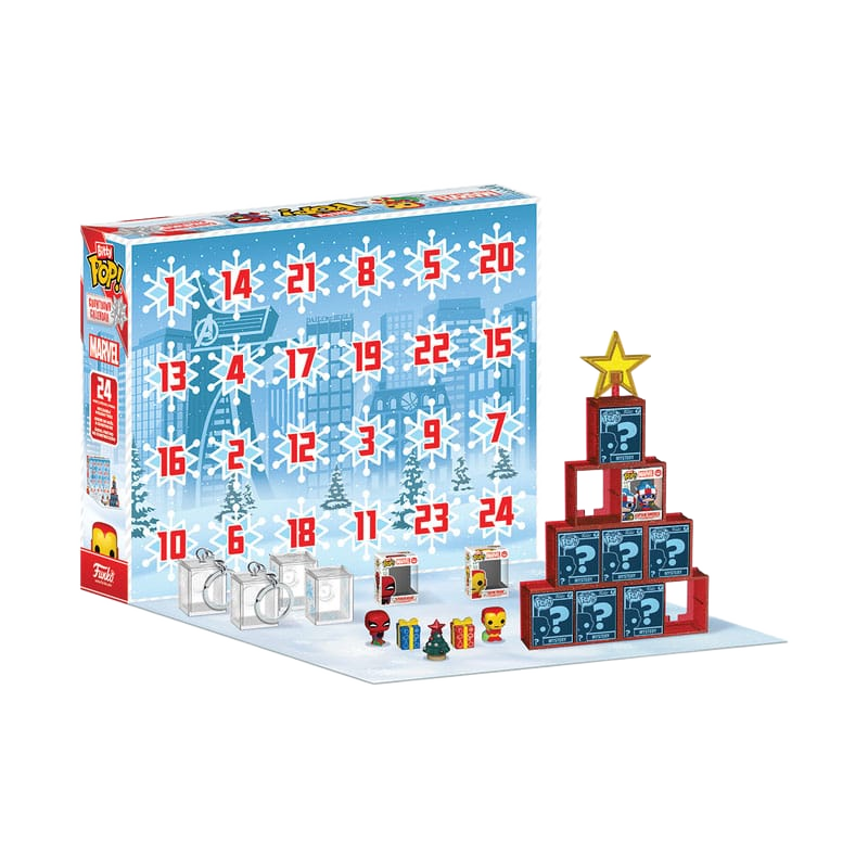 Marvel Comics Bitty POP! 24 Day Advent Calendar Countdown - Funko Pop! Figures