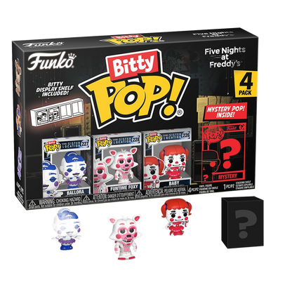 Five Nights at Freddy's Bitty POP! Vinyl Figure 4-Pack Ballora 2,5 cm - Funko Pop! Figures