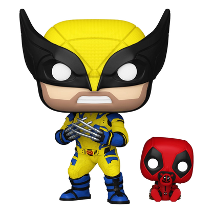 Deadpool 3 POP & Buddy! Vinyl Figure Wolverine w/ Babypool - Funko Pop! Figures