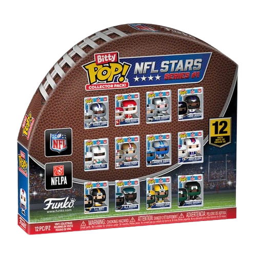 NFL Bitty POP! Vinyl Figure Multipack 2,5 cm Display Box Qty 12 - Funko Pop! Figures