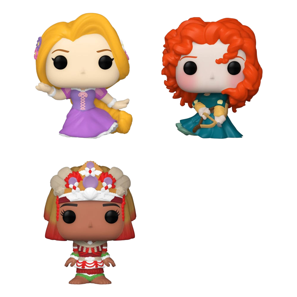 Disney Princesses Bitty POP! Vinyl Figure 4-Pack Rapunzel 2,5 cm - Funko Pop! Figures