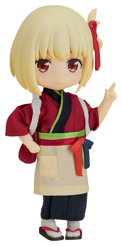 Lycoris Recoil Nendoroid Doll Action Figure Chisato Nishikigi: Cafe LycoReco Uniform Ver. 14 cm - Good Smile Company Action Figures