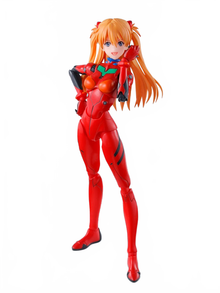 Neon Genesis Evangelion S.H.Figuarts Action Figure Asuka Shikigami Langley 14 cm - Bandai Tamashii Nations Action Figures
