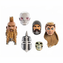 Mythic Legions Action Figure Accessory 5-Pack Heads - Four Horsemen Toy Design Action Figure Accessories