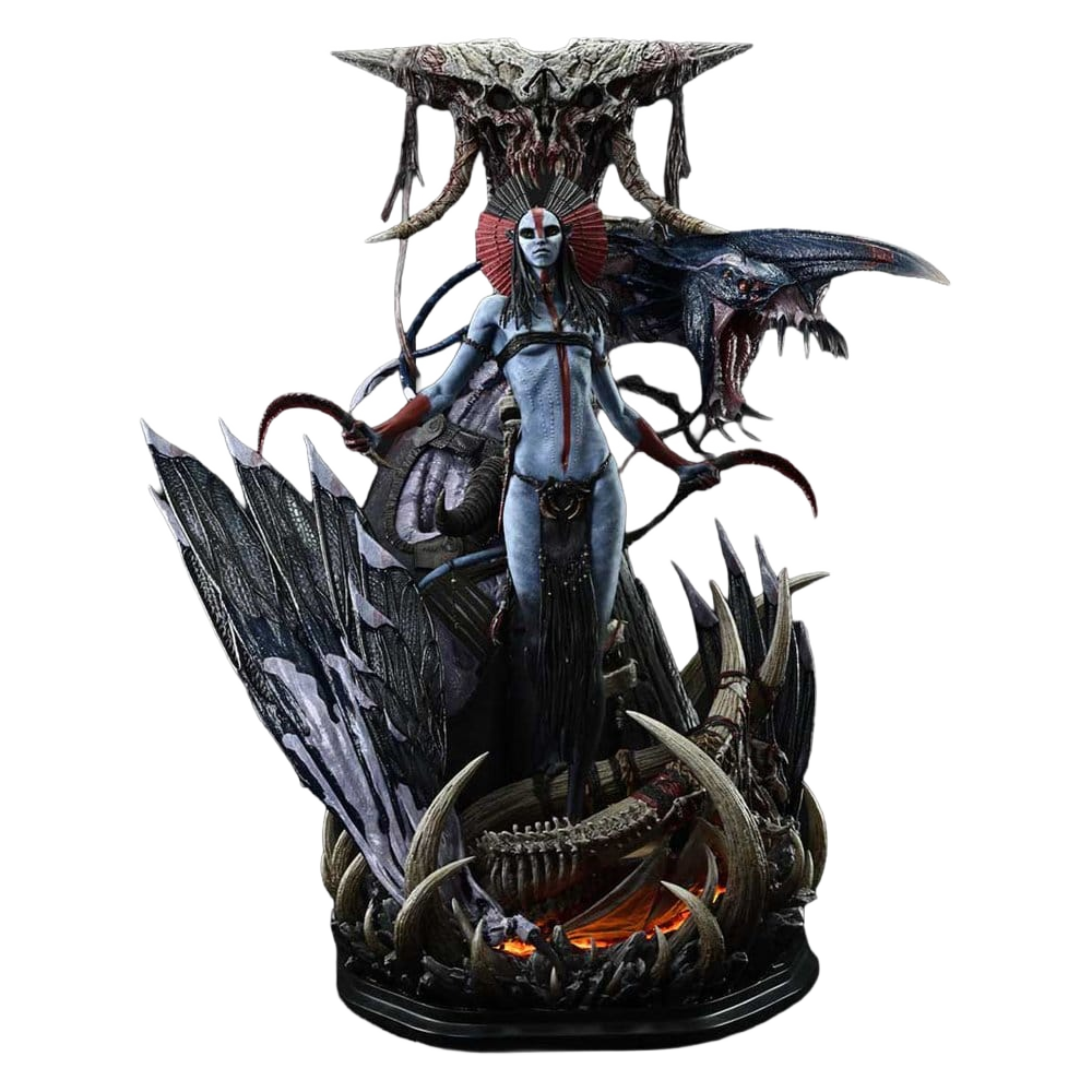 Avatar: Fire and Ash (Film) Real Elite Masterline Series Statue 1/4 Varang & Nightwraith Avatar Legacy Collection Bonus Version 96 cm - Prime 1 Studio Statues