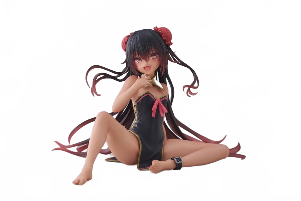 To Love-Ru Darkness Desktop Cute PVC Figure Nemesis (Chinese Dress Ver.) 13 cm - Taito Prize Statues