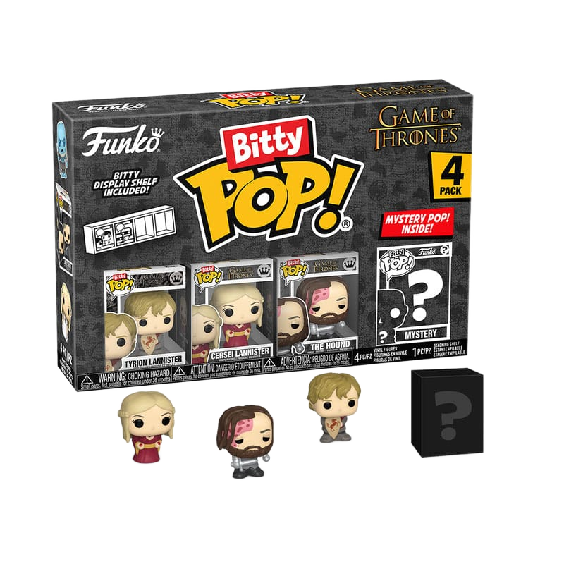 Game of Thrones Bitty POP! Vinyl Figure 4-Pack Tyrion 2,5 cm - Funko Mini Figures, Pop! Figures