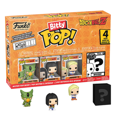 Dragon Ball Bitty POP! Vinyl Figure 4-Pack Series 2 2,5 cm - Funko Mini Figures, Pop! Figures