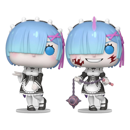 Re:ZERO POP! Animation Vinyl Figure Rem w/CH Assortment (6) - Funko Pop! Figures