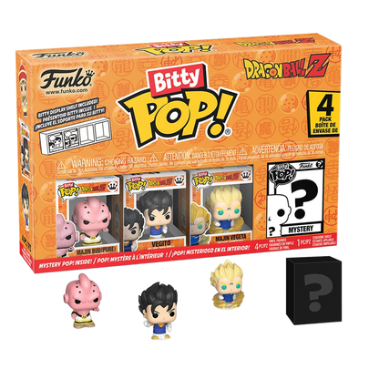 Dragon Ball Bitty POP! Vinyl Figure 4-Pack Series 3 2,5 cm - Funko Mini Figures, Pop! Figures