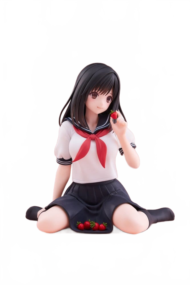 Strawberry 100% Desktop Cute PVC Figure Aya Tojo (School uniform Ver.) 13 cm - Taito Prize Statues