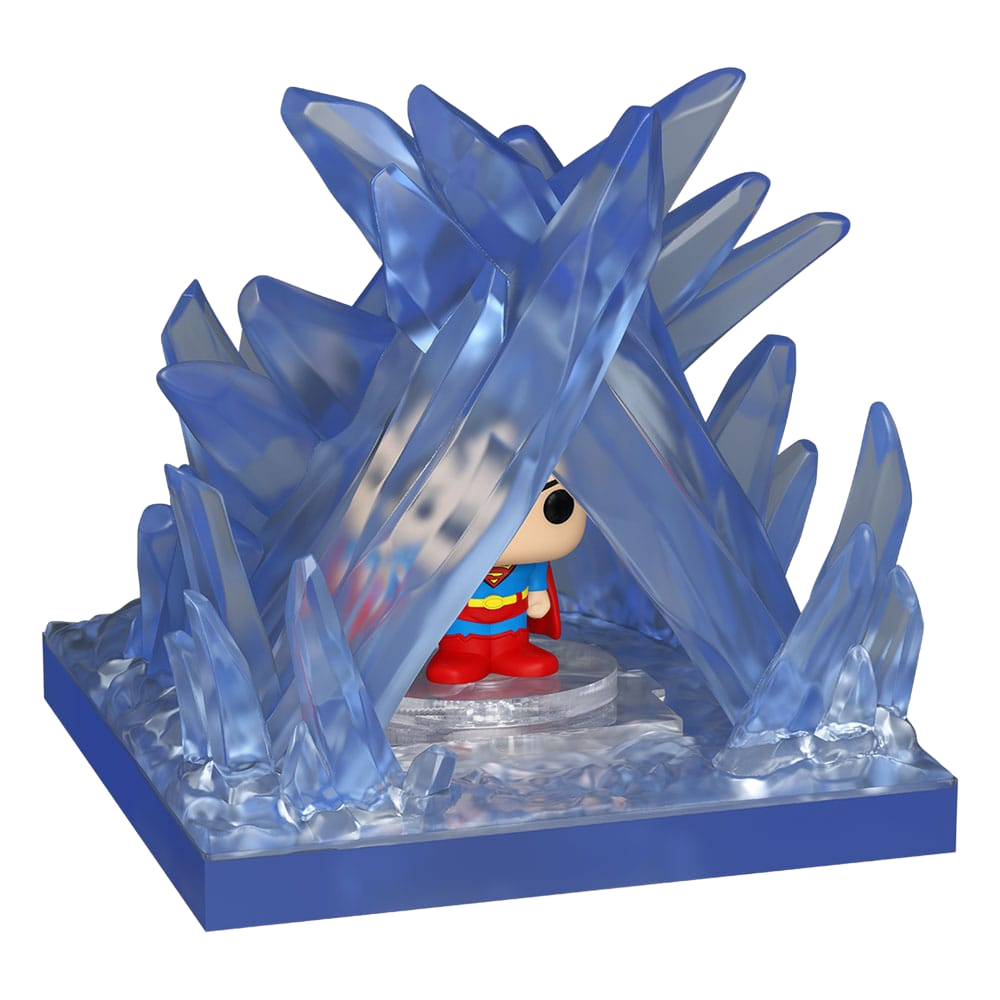 DC Comics Bitty POP! Towns Vinyl Figure Superman and the Fortress of Solitude - Funko Pop! Figures
