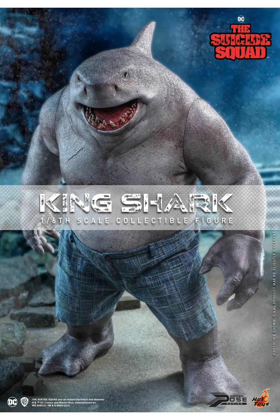 King Shark: The Suicide Squad: DC Comics: Power Pose: PPS006